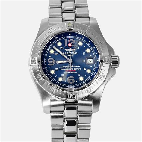 breitling superocean steelfish a17390 x-plus|breitling superocean a17390 price.